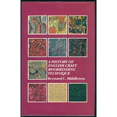 History of English Craft Bookbinding Technique