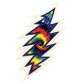 Grateful Dead - Tie Dye Bolt Clear Decal
