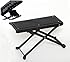 TFRM TENOR Professional Metal Guitar Foot Rest, Guitar Foot Stool, Guitar Support for Healthier and More Comfortable Guitar Playing for Classical, Flamenco, Acoustic or Electric Guitar Players.