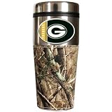 NFL Green Bay Packers Open Field Travel Tumbler with Wrap