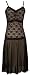 Flapper Floral Lace Babydoll Slip Dress JR Plus Size