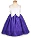 Princess Faith "Squiggle Sequin" Dress (Sizes 7 - 16) - purple/white, 12