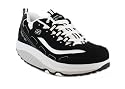 SKECHERS SHAPE UPS STRENGTH WORKOUT SHOES BLACK/WHITE