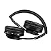 Venstone Wireless Bluetooth Headphone with Build-in Microphone with TF Card FM Radio and Audio Cable - Black