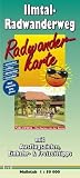 Radwanderkarte Ilmtal-Radwanderweg: Mit Ausflugszielen, Einkehr- und Freizeittipps, wetterfest, reissfest, abwischbar, GPS-genau - 1:50000 - Publicpress