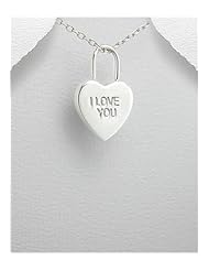 Heart Pendant Necklace In 92.5 Sterling Silver