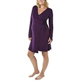 Liz Lange for Target Lace Trimmed Robe - Grape