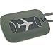 Lug AIRPLANE-ALPHA Luggage Tag Available in many colors ~ don't lose your luggage anymore!