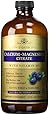 Solgar Liquid Calcium Magnesium Citrate with Vitamin D3, Natural Blueberry, 16 Ounce