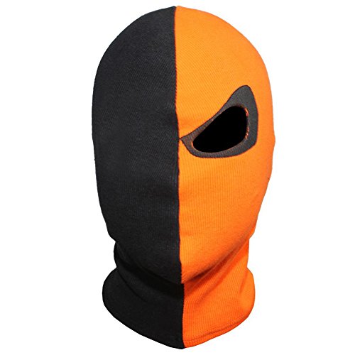 Innturt Deathstroke Cosplay Fabric Mask Balaclava Hood Face Single Eye