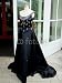 Wallmonkeys Peel and Stick Wall Decals - Schwarzes Abendkleid - 24"H x 18"W Removable Graphic