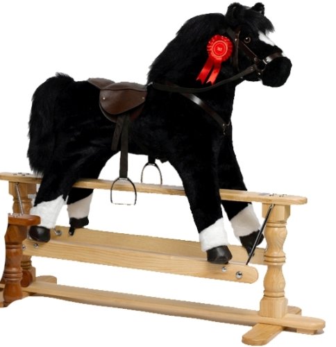 Buy Swing Horse Large Black online at Discounted New and Used prices. Delivered to your door with Childrens Toyshop.com