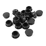 uxcell ロックホールプラグ SKT-20タイプ スナップ 20mm穴径 プラスチック 20個入り