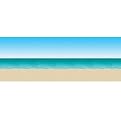 Blue Sky and Ocean Beach Backdrop - 30'