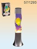 Out of the blue KG 57/1293 Lavalampe GROOVY MOTION gelb/lila