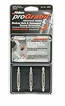 Alden 8430P GRABIT Broken Bolt and Damaged Screw Remover - 3 Piece