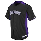 Troy Tulowitzki Colorado Rockies Majestic Authentic Cool Base On Field Batting Practice Jersey