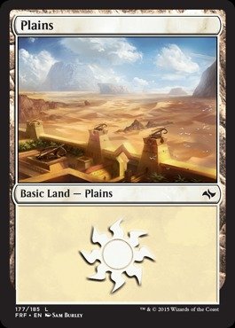 Magic: the Gathering - Plains (177/185) - Fate Reforged