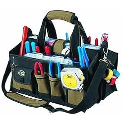 Custom Leathercraft 1529 15-Pocket Traytote Bag