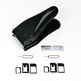 【Amazon出荷】SIMパンチ(micro/nano 対応SIMカッター)iPhone5/iPhone4S/4用 + SIM変換アダプター3点セットが2セット(標準, マイクロ, nano) + SIMリリースピン2本 ＋ SIMシール付?