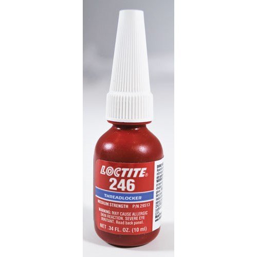 Loctite 29513 246 Threadlocker (Medium StrengthHigh Temperature) Blue