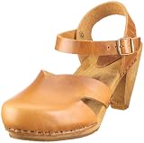 Sanita Jasmin Wood Ankle Strap Sandal in Nature Brushed Leather - Factory 2nd