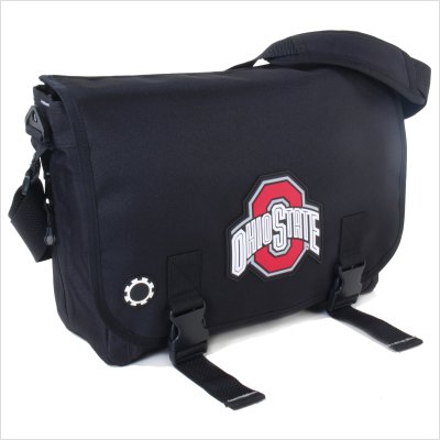 DadGear Collegiate Messenger Style Diaper Bag - Ohio State University