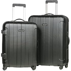 Buy Coleman Luggage High-Tech Lightweight 2-Piece Luggage Upright Set by Coleman Luggage