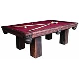 Timber Lodge Billiard Table (Natural) (32H x 100W x 56D)