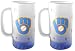Milwaukee Brewers Frosted Mug (16-Ounce, Set of 2)