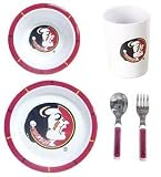 Florida State Seminoles 5 Piece Children's Dinner Set
