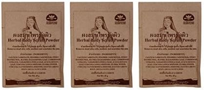 Khaokho Talaypu Herbal Body Scrub Powder 40g x 3pcs. Free Coin Purse 1 Pcs.