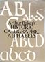 Arthur Baker's Historic Calligraphic Alphabets (Dover Pictorial Archives)