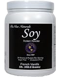 RaNisa Naturals Soy Protein Powder, Vanilla, 1lb