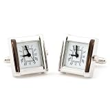 Contemporary Working Watch Cufflinks
