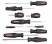Tools & Hardware : Crescent 10 Piece Dura Driver Screwdriver Set