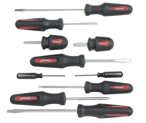 Crescent 10 Piece Dura Driver Screwdriver Set