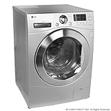 LG WM3455HS 24 Front Load Compact Washer/Dryer Combo , 2.7 cu. ft. Capacity - Silver
