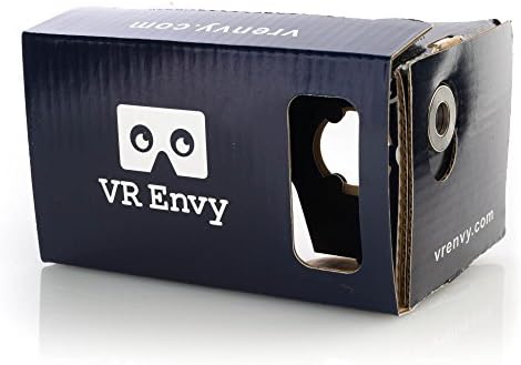 VR Envy Velocity - Fully Assembled Google Cardboard with NFC (Dark Navy Blue)