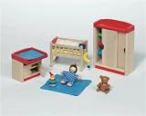 Children's Bedroom Dolls House Furniture