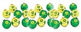 John Deere Collectibles ~ Green and Yellow Christmas Tree Ornaments 24 Pc