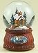 6.5" Animated and Musical Church with Sleigh Ride Christmas Glitterdome