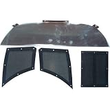2 Cool Airvents Arctic Cat M-Series Intake Vent Kit M-INT-BLK by Unknown