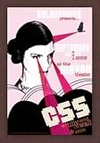 Poster - CSS - Dark Framed Limited Edition Concert Poster - by Tracy Marcellino von CSS