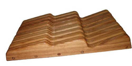 J.K. Adams IDW-08 Large Ash Wave Knife Tray