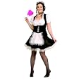 French Maid Adult Plus Sexy Party Outfit Costume