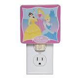 Crown Crafts Inc. Disney Princess Night-Light - Pink Border