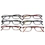 Value Eyes Plastic Reading Glasses Assortment 6 for $11.99