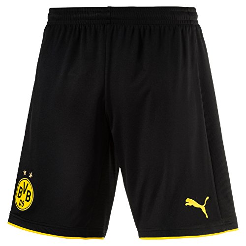 2016-2017 Borussia Dortmund Home Puma Shorts (Black)