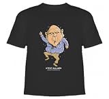 Microsoft CEO Steve Ballmer 'Dance Monkeyboy' Tee Shirt High Quality T-Shirt Black X Large